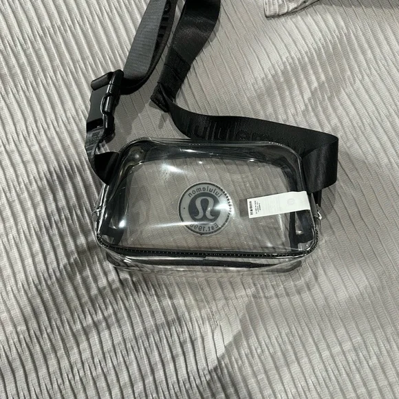 lululemon athletica Clear and Black Belt Bag - Picture 3 of 5